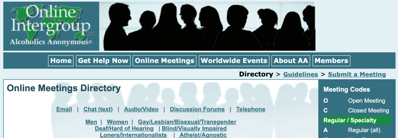 aa intergroup online meetings